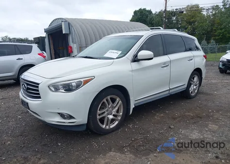 2013 Infiniti Jx35 from USA, damaged, VIN 5N1AL0MM5DC327938